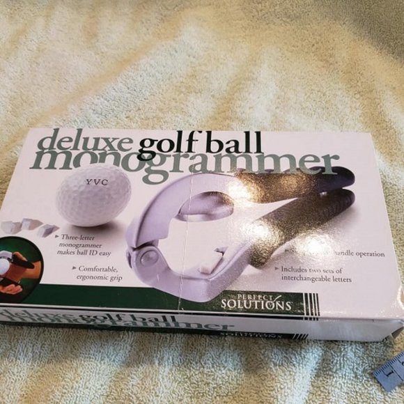 Perfect Solutions Deluxe Golf Ball Monogrammer - Picture 3 of 8